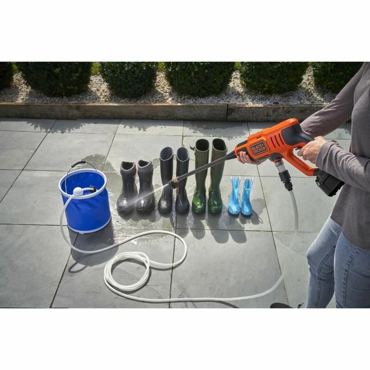 Strūklas mazgāšana Black & Decker BCPC18B-XJ
